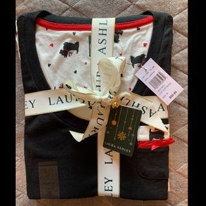 Laura Ashley Scottie Dog Pajama Set